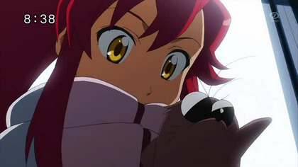 Gurren Lagann, Episode 13 - La bestiole a trouvé une bonne place !